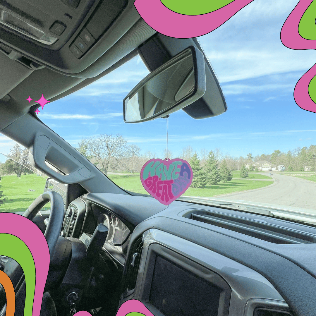 Car Air Freshener, Air Freshener, Amazing Scent, Car Accessories, Car Freshie, Custom Air Freshener, Have a Great Day
