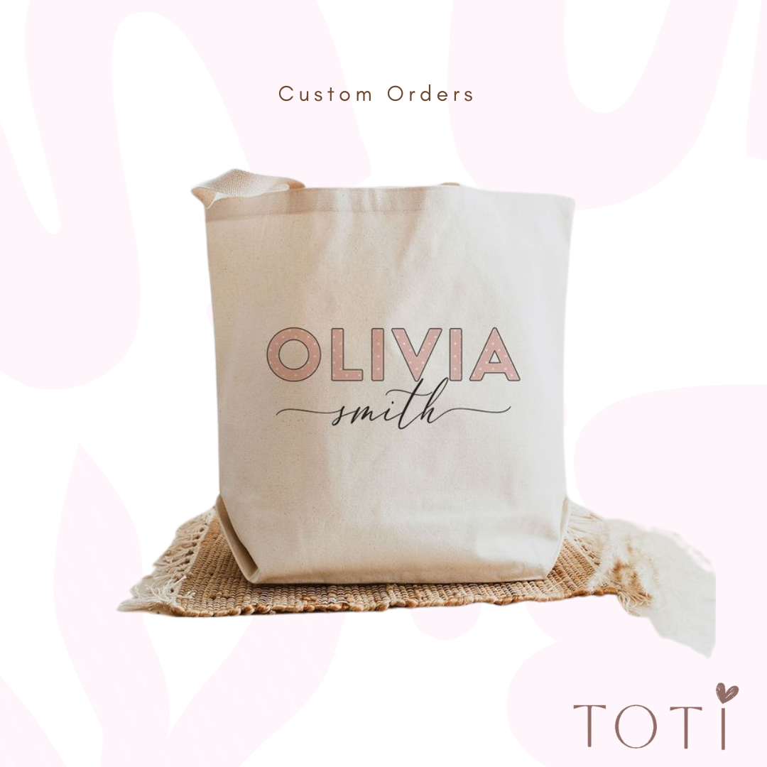 ♡ Custom Tote Bag ♡