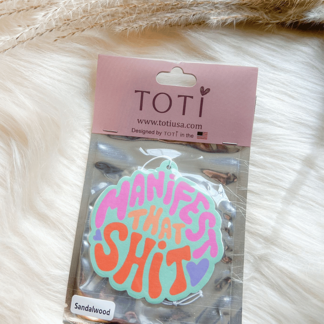 Car Air Freshener, Air Freshener, Amazing Scent, Car Accessories, Car Freshie, Custom Air Freshener, Manifest that Shit