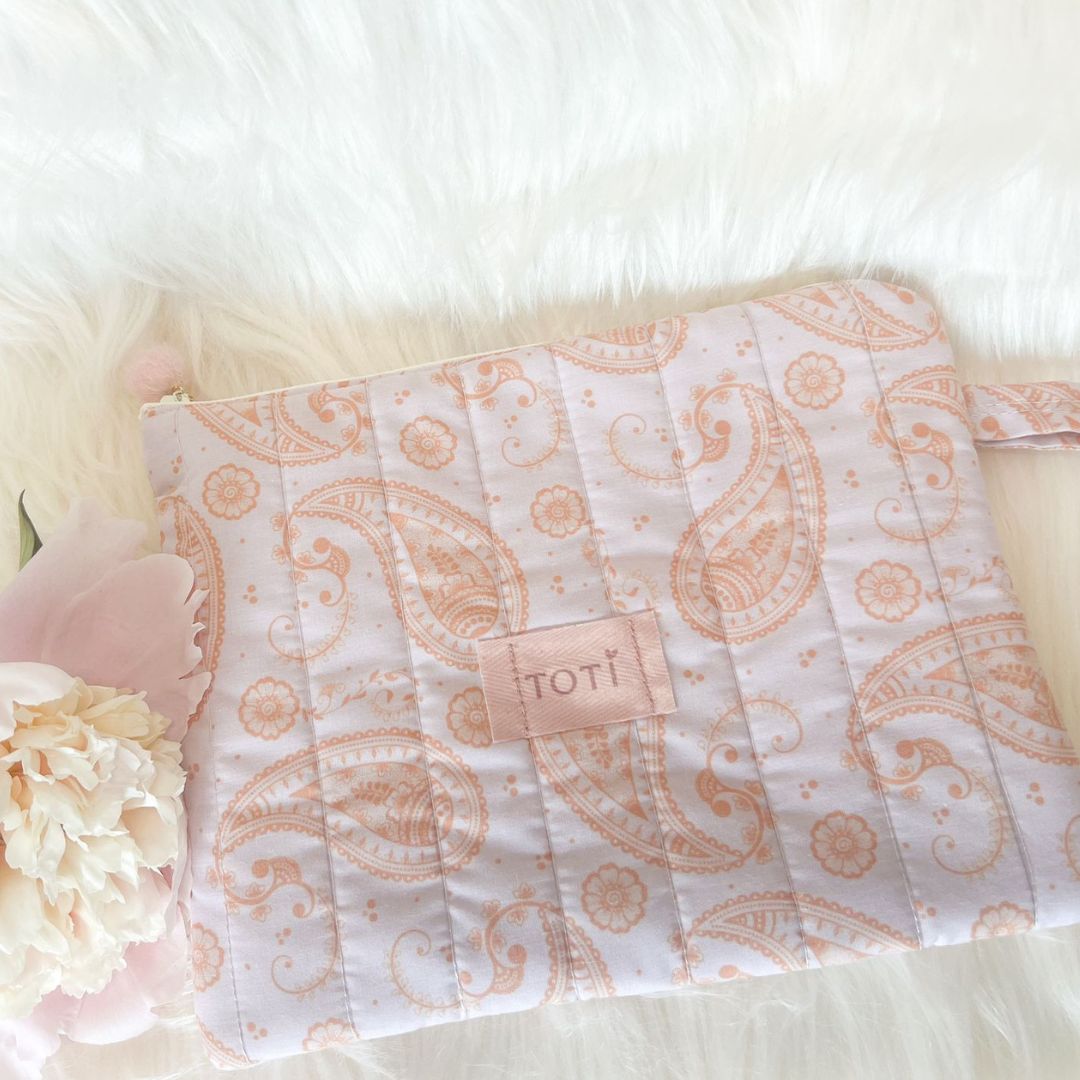 Handmade Mandala Makeup Bag,Travel Makeup Pouch
