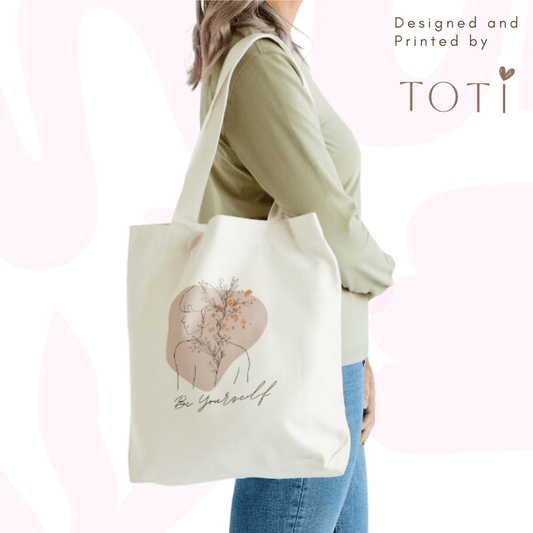 Cute Tote Bags - Reusable bags - Be Yourself Desing