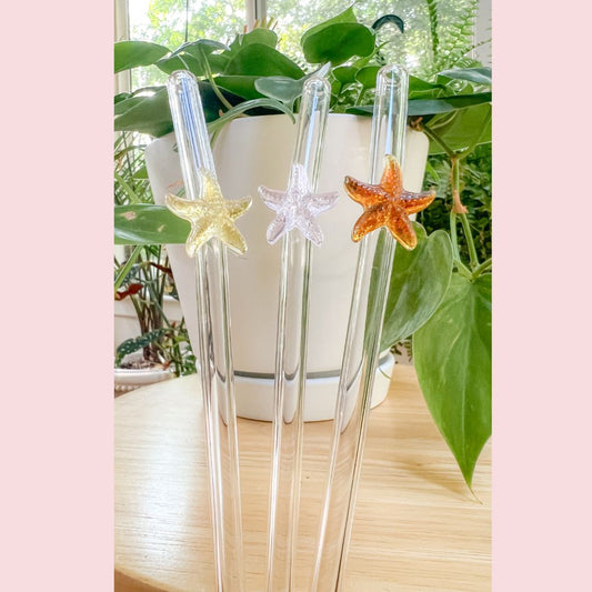 Starfish Straw - Includes Brush Straw