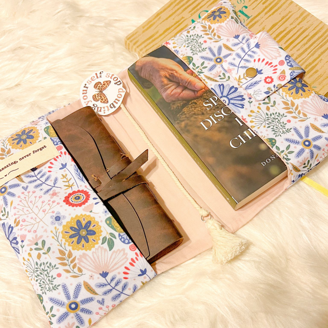 Book Covers, Handmade Original Cute Designs,  Book Protectors, Book Markers