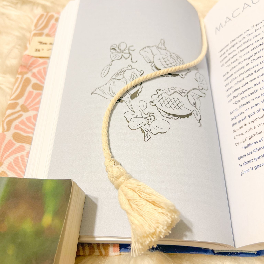 Book Covers, Handmade Original Floral Designs,  Book Protectors, Book Markers