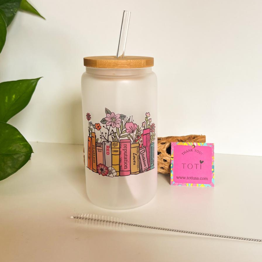 Your Smile It's Killer - 16 oz  Glass iced coffee Cup